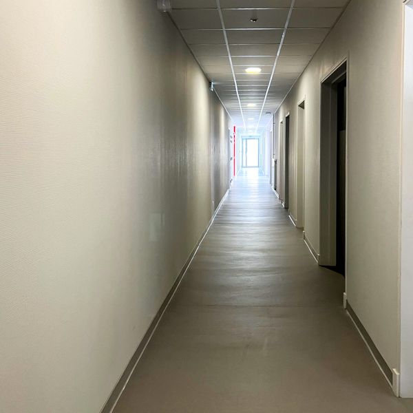 Couloir peinture